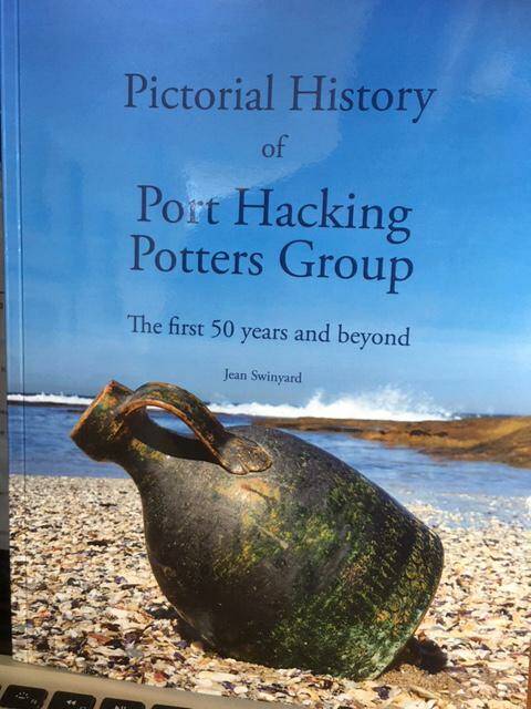 POTTERY HISTORY: Pictorial History of Port Hacking Potters Group, authored by Jean Swinyard. Photo: Supplied.