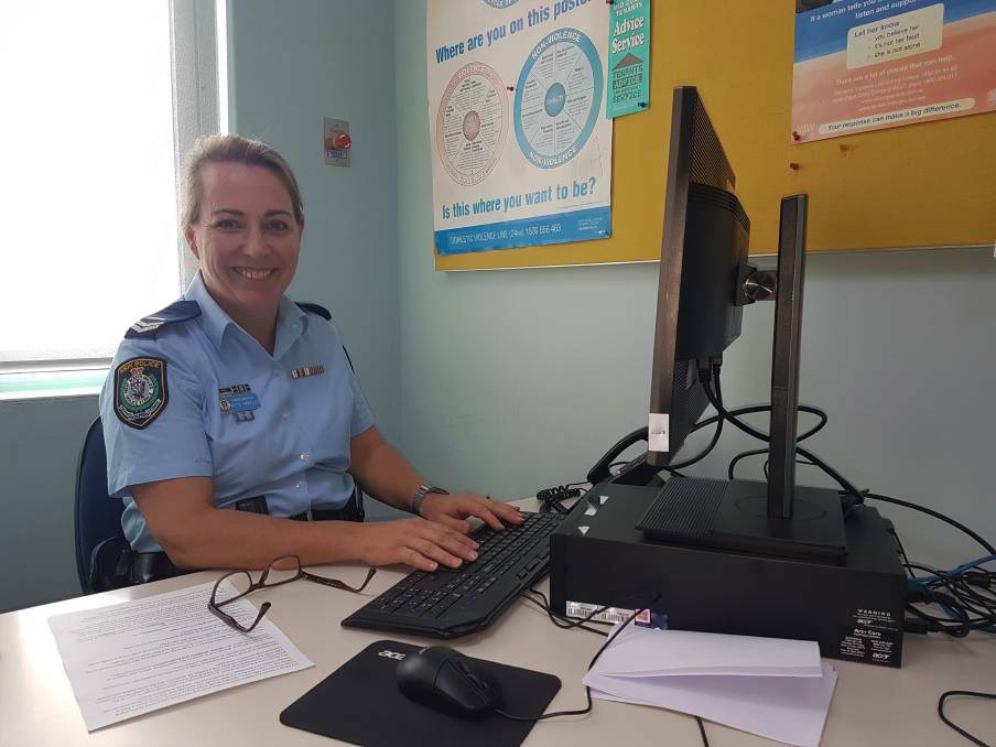 AGED CRIME PREVENTION OFFICER: Senior Constable Ruth Handley.