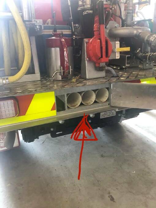 MISSING HOSES: Brigade asks for community help to find missing hoses. Photo: Supplied.