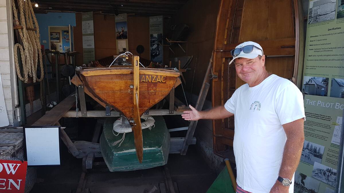 Set sail: Perth tourist, Gary McCormick, who viewed the ANZAC on January 18 said the vessel was a treasure from a bygone era of sailing.