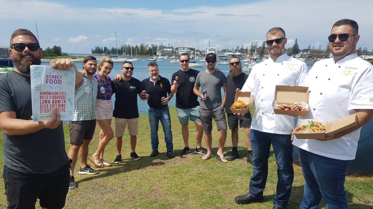 Port Macquarie: The faces behind an ambitious plan for new Marina Street Food Markets.
