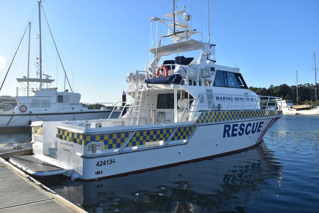 NEWLY REFURBISHED: Fearless is now the largest vessel in the Marine Rescue NSW fleet. Photo: Birdon Marine.