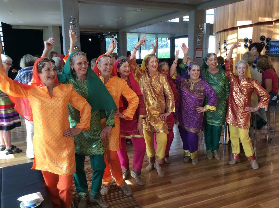 Open Day awaits: The international dancing troupe.