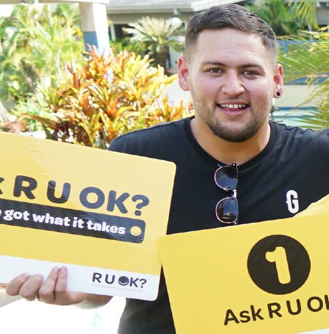 RUOK? Day: Campaign supporter Tangaroa Te Tai. Photo; Supplied.