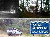 Police have released CCTV images following a number of rural thefts from Mid North Coast properties late last year. Pictures supplied by NSW Police Force 