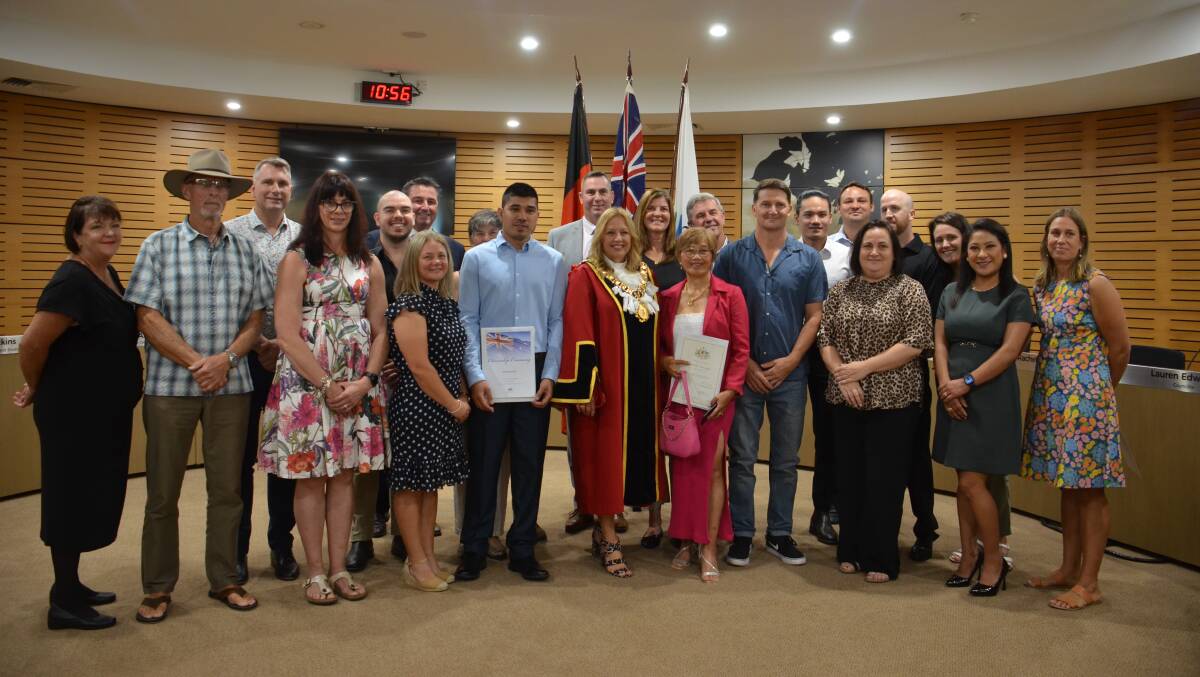 There were 21 new Australian citizens welcomed during the first ceremony on Friday, March 15. Picture by Ruby Pascoe