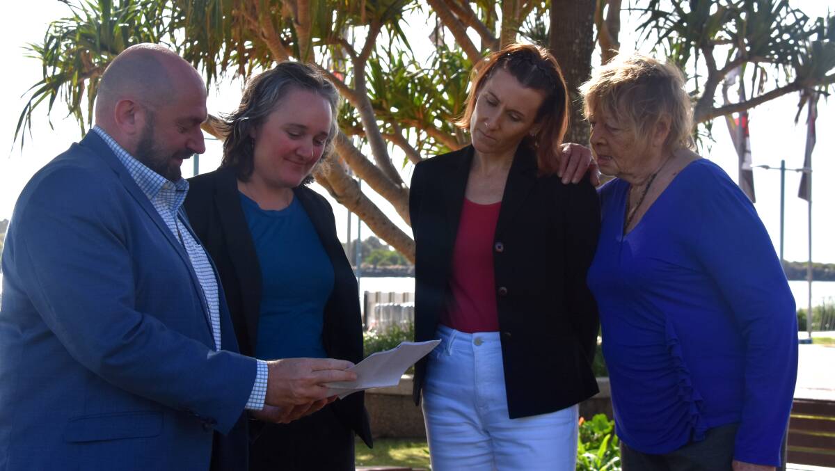 Councillors Nik Lipovac, Rachel Sheppard, Lauren Edwards and Lisa Intemann believe the community will be 'blindsided' by proposed rate freeze impacts. Picture by Ruby Pascoe