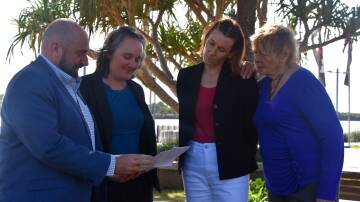 Councillors Nik Lipovac, Rachel Sheppard, Lauren Edwards and Lisa Intemann believe the community will be 'blindsided' by proposed rate freeze impacts. Picture by Ruby Pascoe