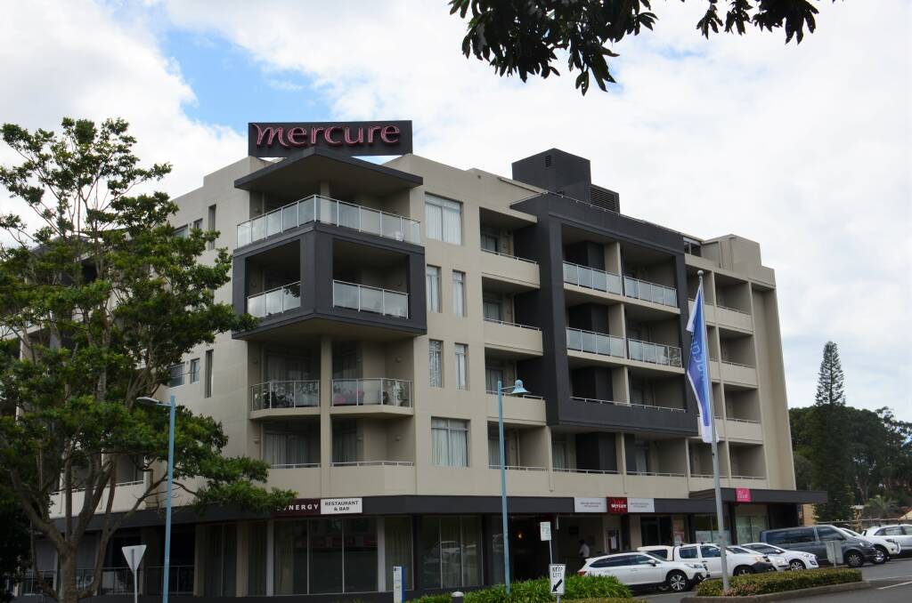 The Mercure Centro Hotel in Port Macquarie.