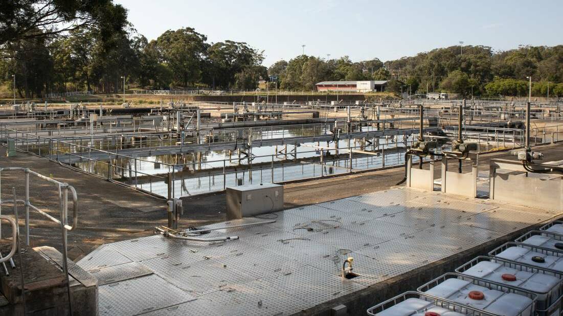 The Port Macquarie wastewater treatment plant is operating at or over its original capacity. Picture, Port Macquarie-Hastings Council