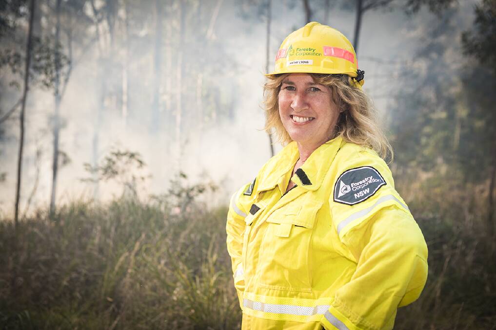 Dr Kathy Lyons, Forest Scientist at Forestry Cororporation NSW. Photo supplied