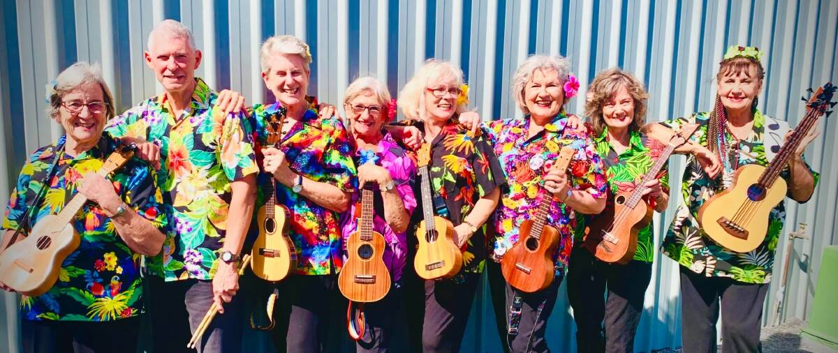 Making music: Ukulele group the Z Chords have released their first album.