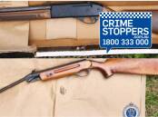 Firearms seized as part of Strike Force Inverary. Pictures supplied by NSW Police