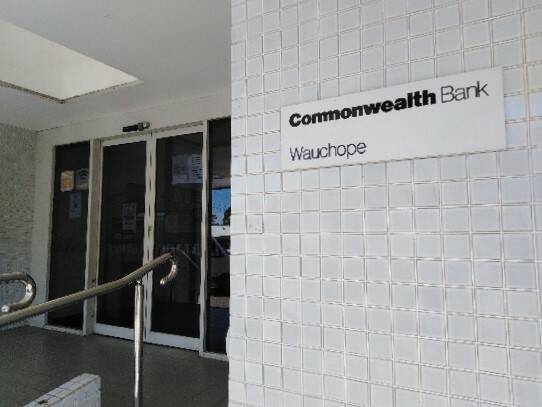 The Commonwealth Bank Wauchope Branch will close its doors at 1pm from September 13.