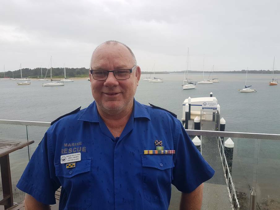 Marine Rescue Port Macquarie unit commander Greg Davies. Photo: File