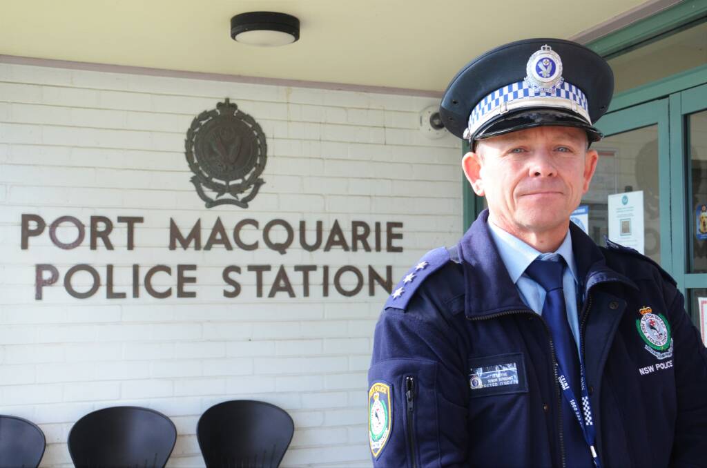 Mid North Coast Police District Crime Manager, Detective Acting Inspector Pete O'Reilly. Photo: Ruby Pascoe