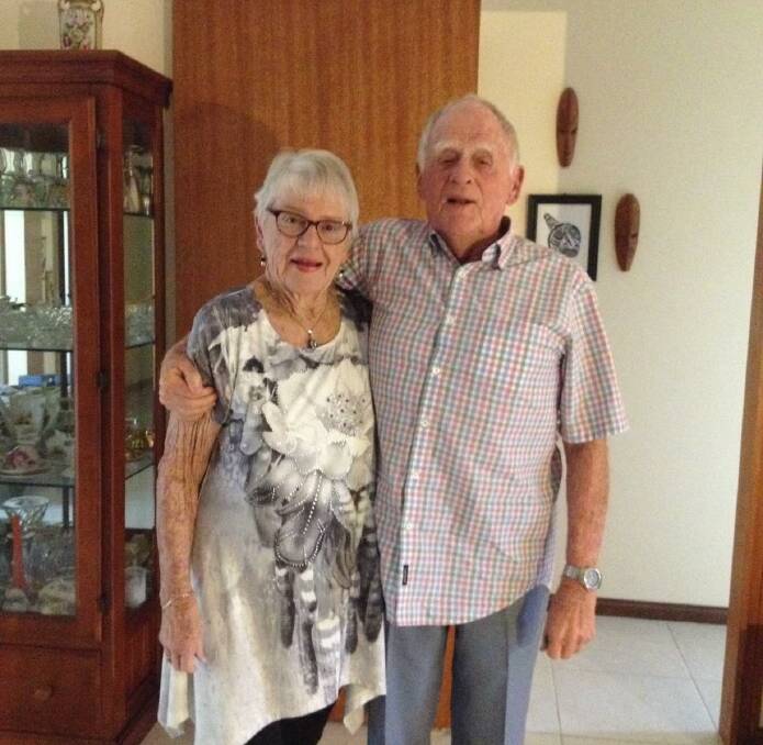 Milestone: Gwenda and Max Banes have spent the past 70 years by each other's side. Photo: Supplied
