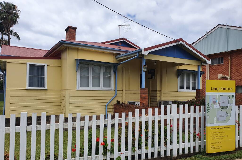 The home at the corner of Park and Buller Streets today.
