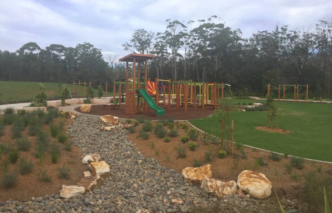 Crestwood Park off Crestwood Drive has play equipment suitable for a range of ages.