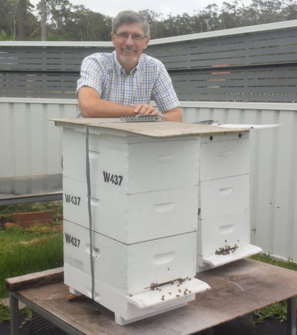 Hastings Valley Amateur Beekeepers Association president Charles Watkins says amateur beekeeping is an addictive hobby.
