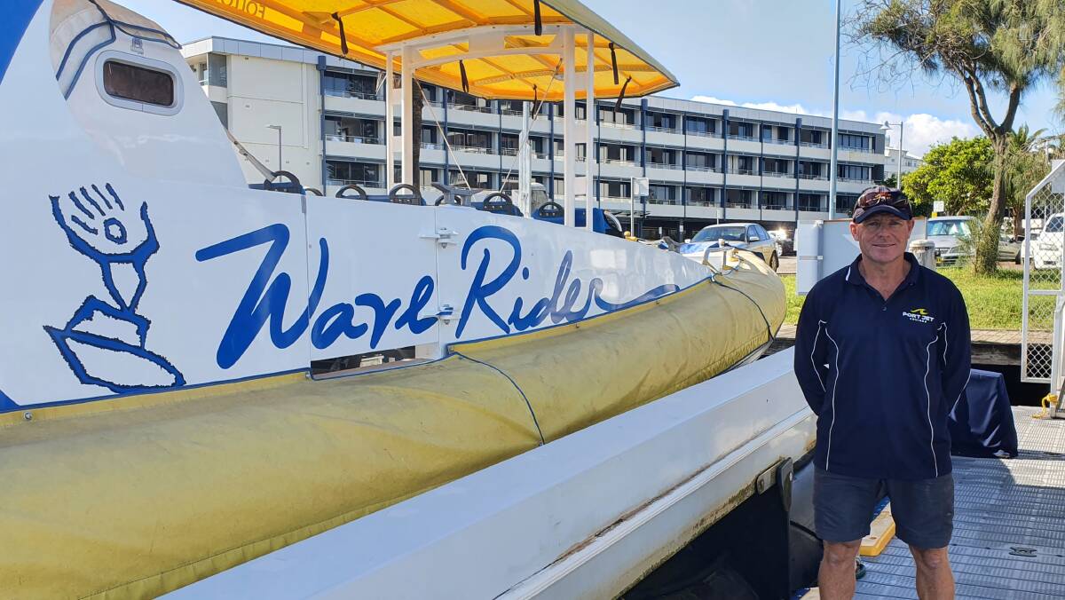 Participating business: Port Jet owner Anthony Heeney reflects about the response to the Dine and Discover NSW initiative.
