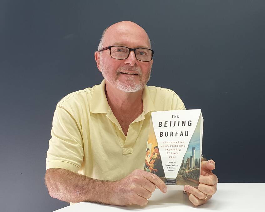 Reflections: Michael Cavanagh, a former ABC Radio China correspondent, is one of the contributors to a book called The Beijing Bureau.