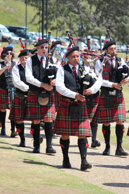 Musical tribute: The Hastings District Highland Pipe Band will play the haunting bagpipe tune The Battle’s O’er at 5pm on November 11.