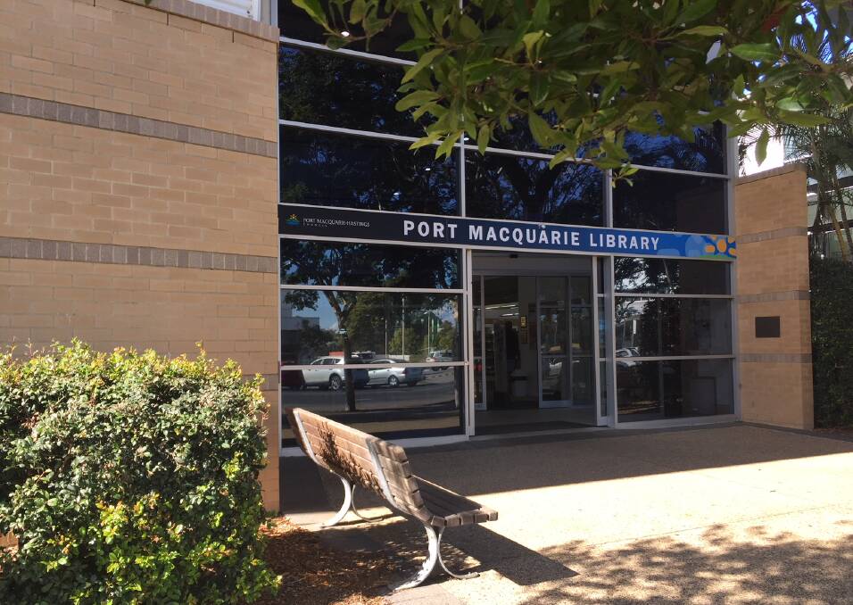 Crucial service: Port Macquarie Library is one of three libraries in the local government area.