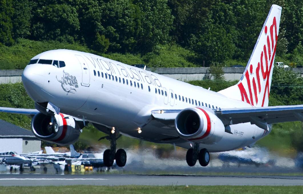 Weighing up options: Virgin Australia's options for the Port Macquarie route may include flights with a larger Boeing 737 aircraft depending on demand. Photo: Virgin Australia