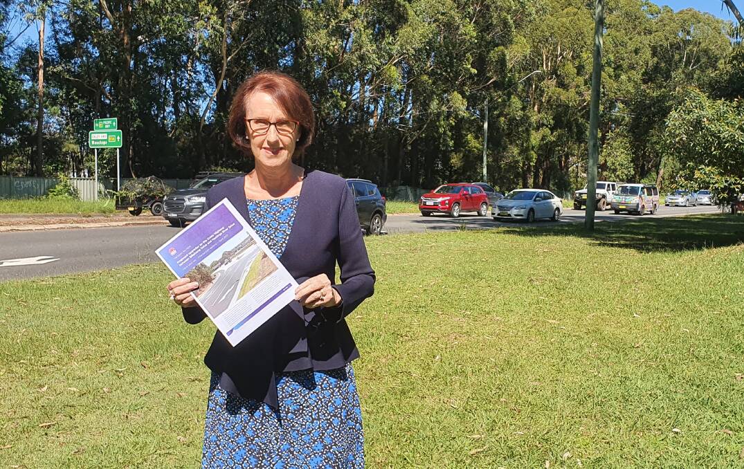 Community consultation: Port Macquarie MP Leslie Williams urges everyone to have their say about proposed intersection upgrades on the Oxley Highway.