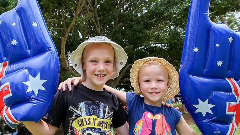 Let's celebrate: Australia Day offers lots of family fun.