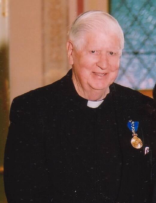 Respected: The late Father Leo Donnelly's Requiem Mass is on Friday.