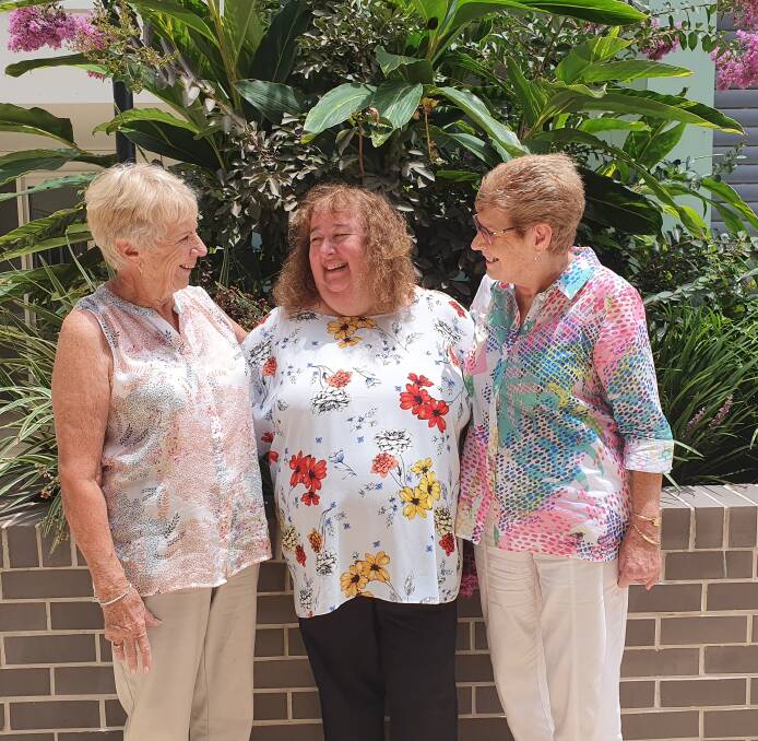 Recollections: June Edward, Jeanette Murphy and Helen Carr share memories from four decades ago.
