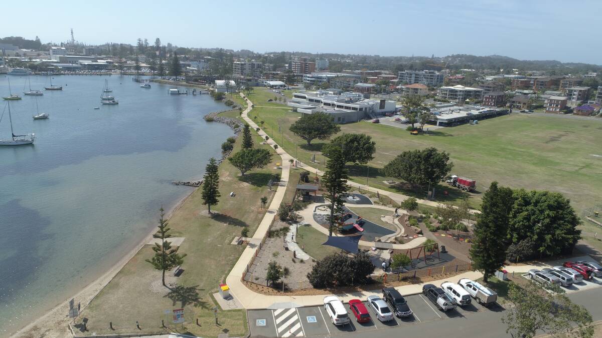 The coastal walk at Westport Park is more accessible after an upgrade. Photo: Port Macquarie-Hastings Council