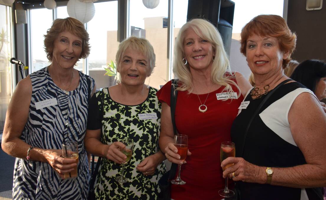 Memories: Mandy Lindsay, Joan Rafferty, Victoria Gardner and Carolyn Ireland at the reunion to mark the 20th anniversary of Hastings District Hospital's closure.