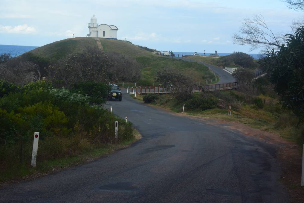 Important project: The upgrade runs from the intersection of Lighthouse Road with Matthew Flinders Drive to Tacking Point Lighthouse.
