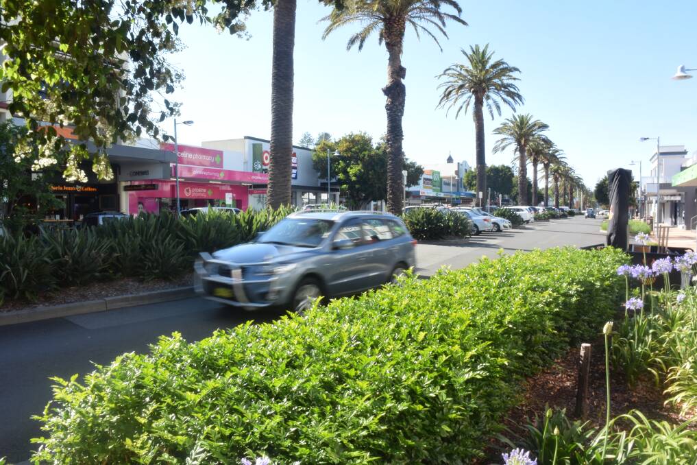 Safety initiative: The Port Macquarie town centre is set to have a 40km/h speed zone.