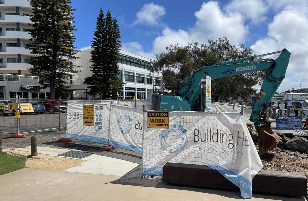 Contractor Building Heights is undertaking stage one of the $3.1 million Bicentennial Walkway.