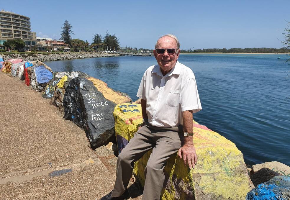 Feeling humble: Laurie Barber has been awarded an OAM for service to the Port Macquarie community.