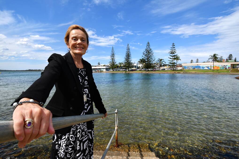 Plenty of potential: Lindrum Property managing director Dr Jan Lindrum has a vision for a gateway to Port Macquarie. Photo: Ivan Sajko
