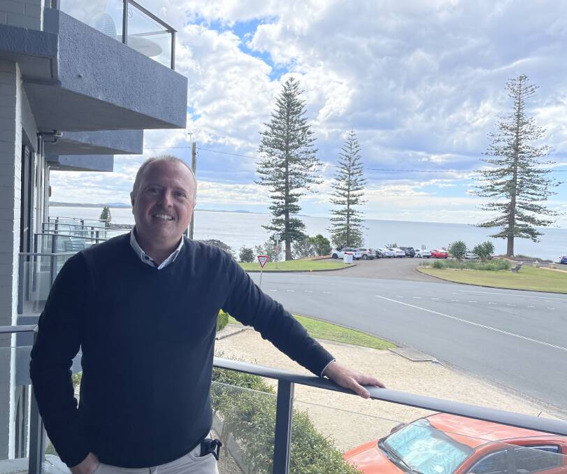 Smart choice: Ibis Styles Port Macquarie general manager Andrew Grinter encourages residents to support local businesses.