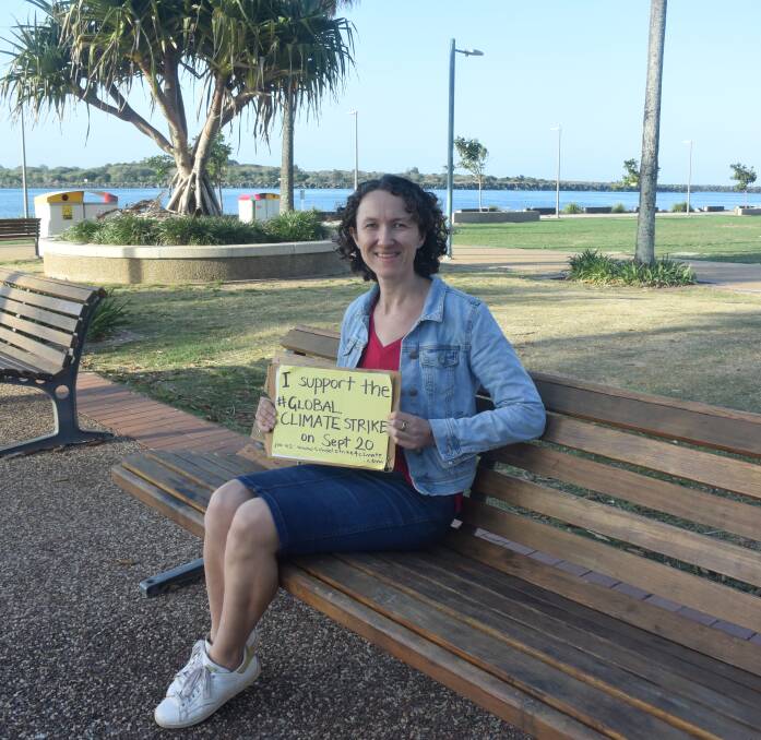 Speaking up: Dr Sarah Mollard throws her support behind the September 20 Global Climate Strike.