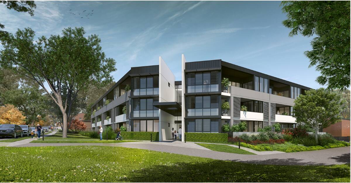 On the way: The Banksia development will add to the accommodation at Garden Village. Image: Marchese Architects 