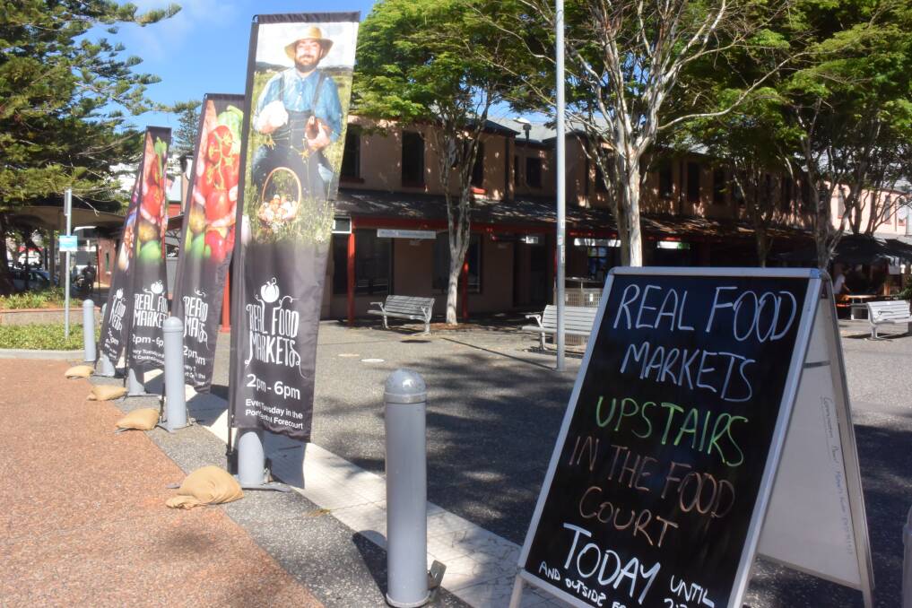 Policy position: A council policy is impacting the Real Food Markets in the Port Macquarie CBD.