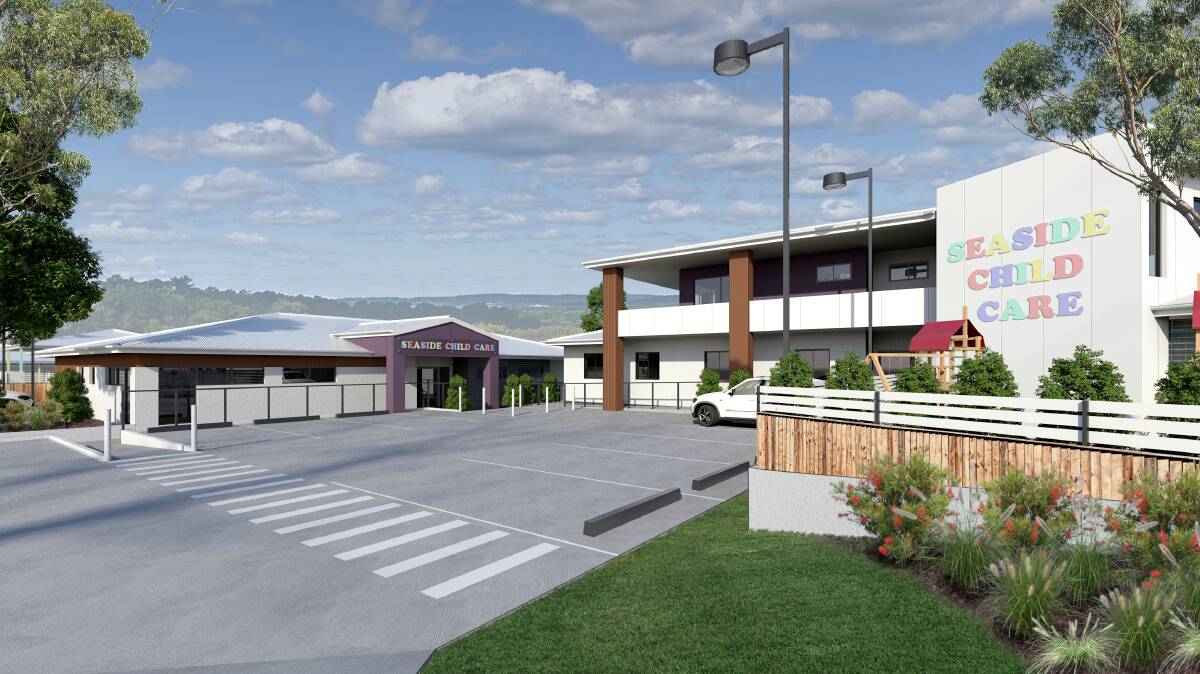 Business plans: A development application is on exhibition for the Seaside Early Learning Centre at Lake Cathie. Image: Daniel Shackleton from Collins W Collins