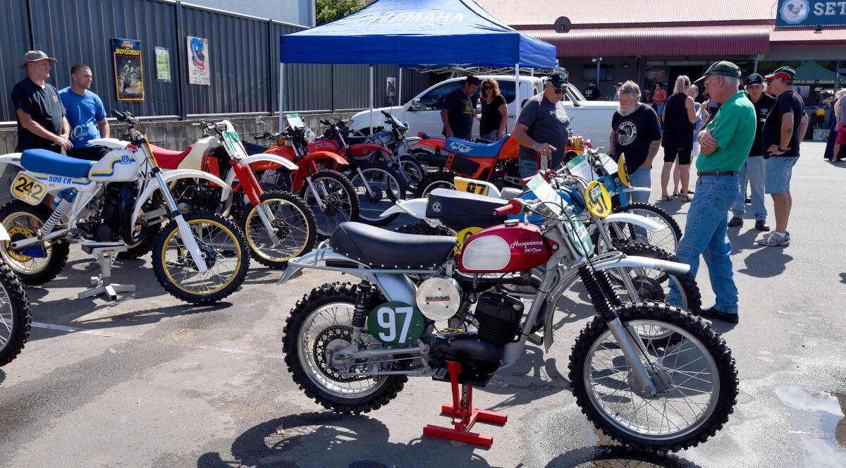 Motorcycles of yesteryear: Motorcycles on display at the 2016 event. Up to 100 motorcycles will be on show on October 15. Photo: Jeremy Rogers