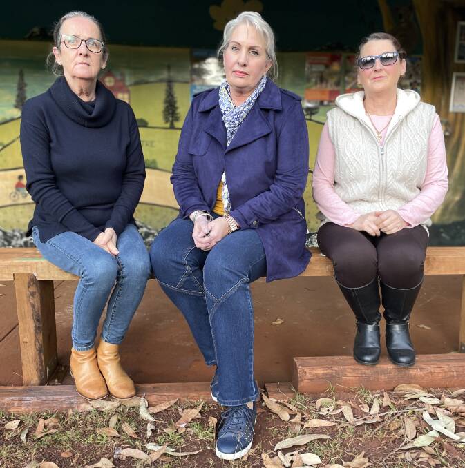 The former Volunteer HQ team Kim McGrath, Nuscha Van Nieuwkerk and Sheryl McMullen are devastated with the closure of the volunteer industry support service . Picture by Lisa Tisdell