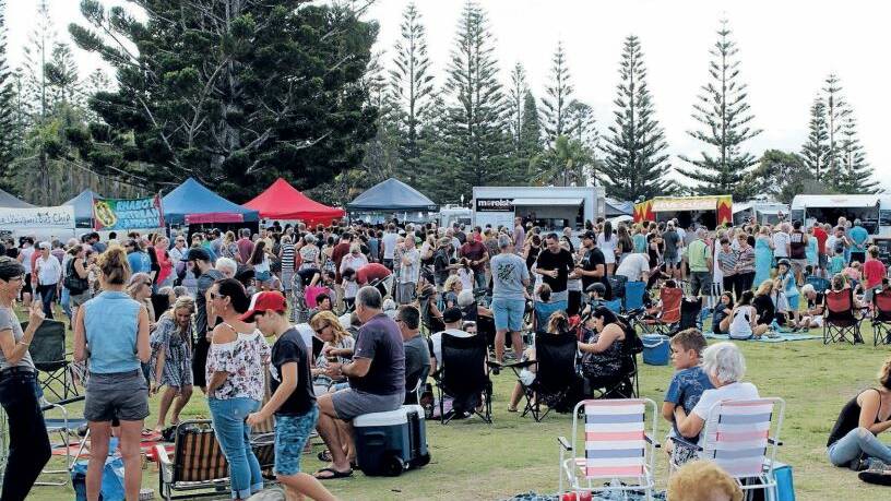 Plenty of atmosphere: April 22 is the season finale of the Twilight Food Market - Port Macquarie.