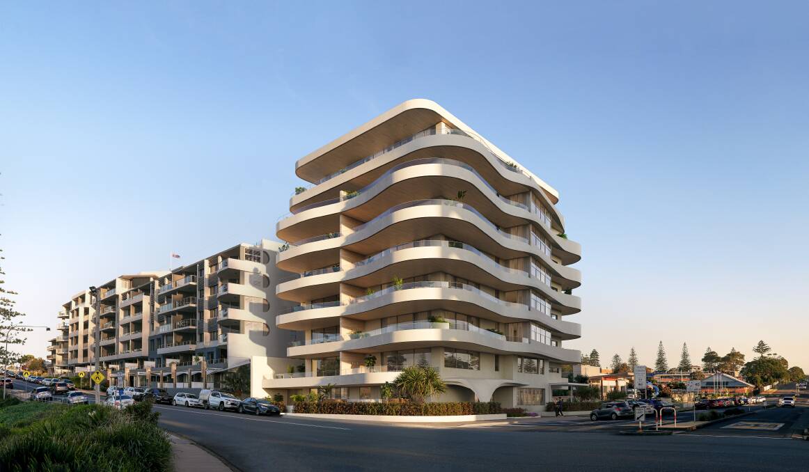 The luxury apartment development, Salt, will be built opposite Town Beach. Picture: Coordinate