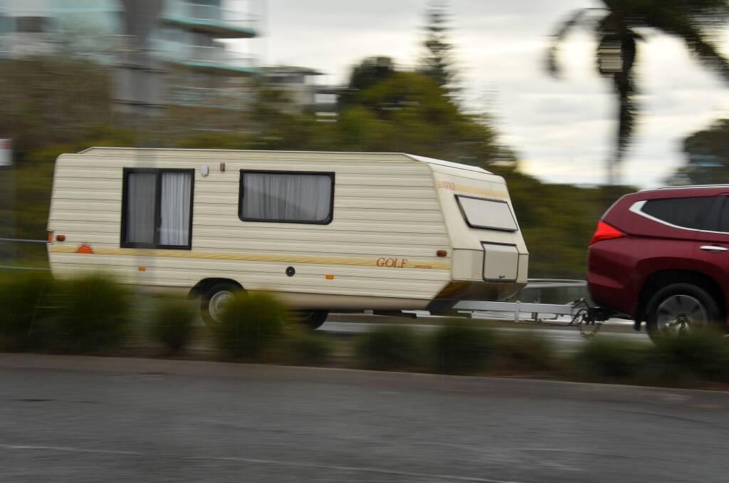 Costs eased: Privately registered towed caravans and purpose-built camper trailers will be eligible for a 40 per cent reduction in motor vehicle tax. 